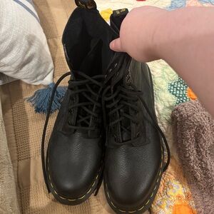 Womens size 9 Dr. Marten boots. Never worn.